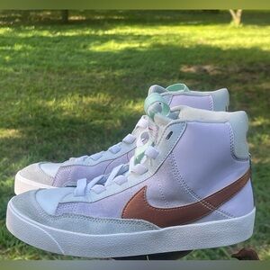 Nike metallic copper shoes